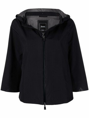 Zip-Up Hooded Jacket-AH