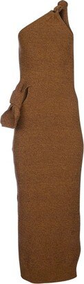 La Robe Maille Knotted Knit Dress