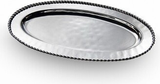 Mary Jurek Paloma Oval Tray with Braided Wire