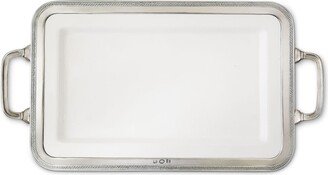 Luisa Rectangular Medium Platter with Handles