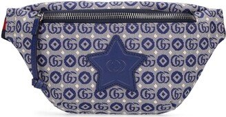 Double G cotton jacquard belt bag