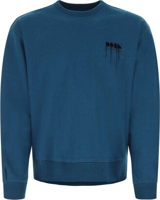 Logo Printed Crewneck Sweatshirt-CJ