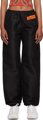 Black Ex-Ray Track Pants