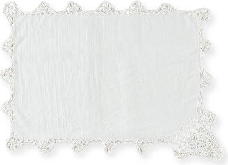 Boutross Imports Crochet Edge Placemats, Set of 12