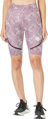 Training Cycling Tights Printed HI6044 (White) Women's Clothing