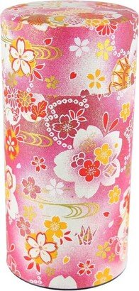 Cherry Blossom Decorative Tea Container