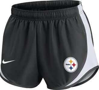 Women's Dri-FIT Tempo (NFL Pittsburgh Steelers) Shorts in Black