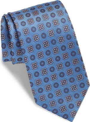 Medallion Silk Tie-AA