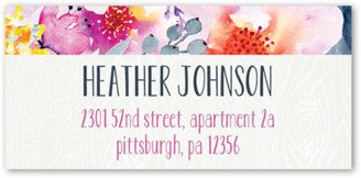 Address Labels: Sweet Garland Address Label, Pink, Matte