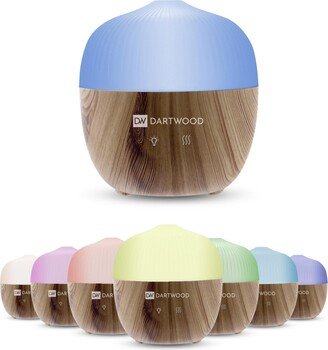 Dartwood Mini Aroma Diffuser - Mini Aromatherapy Essential Oil Diffuser for Your Home (Wood Grain)