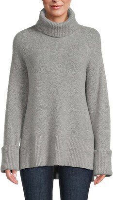 Filoro Oversized Cashmere Turtleneck Sweater