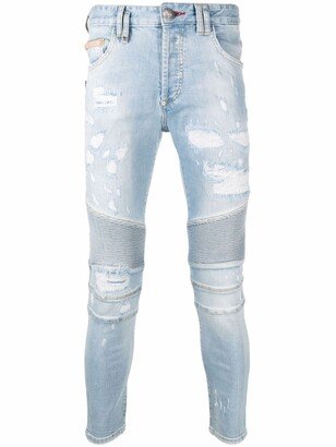 Panelled Skinny Jeans