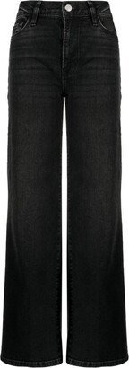 High-Rise Wide-Leg Jeans-AS