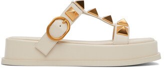 Off-White Roman Stud Platform Sandals