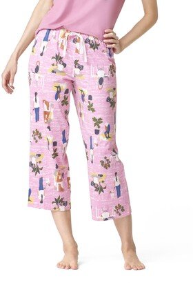 Women's Serenity Home Modern Classic Pajama Capri