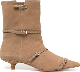 Fai buckled ankle boots