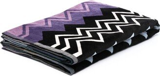 Zigzag-Woven Towel