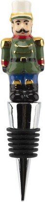 Christmas Tree Wine Bottle Stopper, Nutcracker