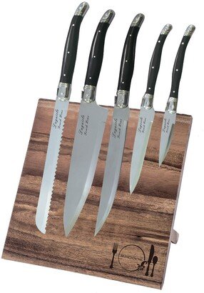 5-Piece Laguiole Kitchen Knife Set