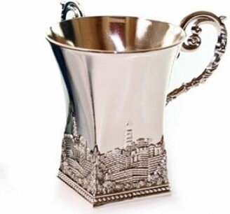 Netilat Yadayim Wash Cup Stainless Steel100% Kosher Hand Ceremony., Made in Israel. Judaica Gift