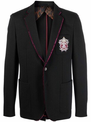 Single-Breasted Tailored Blazer-BS