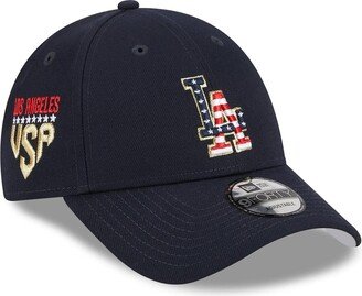 Men's Navy Los Angeles Dodgers 2023 Fourth of July 9FORTY Adjustable Hat