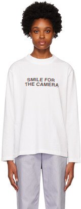 SSENSE Exclusive White Compton X-Ray Long Sleeve T-Shirt