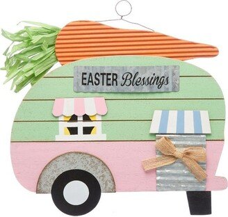 Easter Sign | Decor Wreath Camper Blessing Bunny On A Bus Decorations