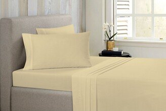 Bibb Home Antimicrobial 4 Piece Solid Sheet Set