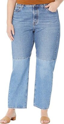 Levi's(r) Womens 501 Jeans Pieced (Lightly Dipped) Women's Jeans