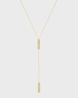 Diamond Short Bar Lariat