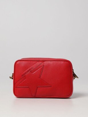 Star bag in grained leather