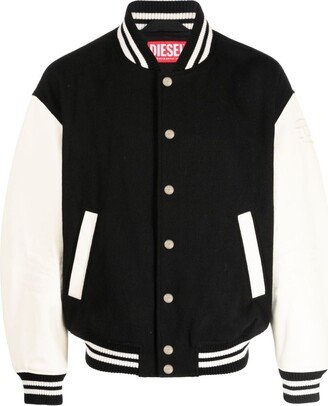 L-Franz colour-block bomber jacket