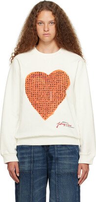 White Printed Sweatshirt-AA