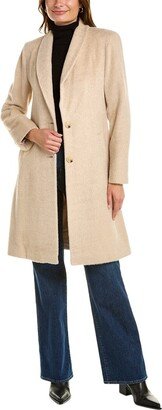 Alpaca & Wool-Blend Coat-AB