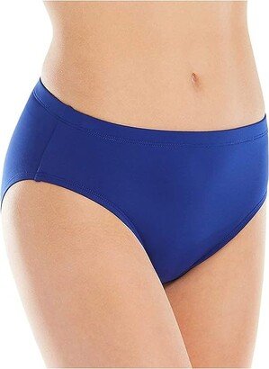 Women's Island Goddess High Waist Bikini Swimsuit Bottom (Blueberry) Women's Swimwear