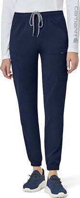 Women's Cargo Jogger Scrub Pant (Navy) Women's Clothing