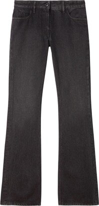 Slim-Leg Flared Jeans