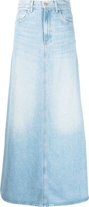 The Sugar Cone denim maxi skirt