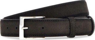 Brown Leather Belt-AD