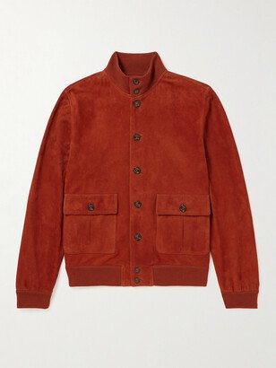 Valstarino Suede Bomber Jacket