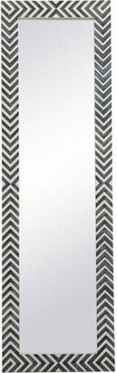 MR51860 Oullette 60 x 18 Rectangular Flat Wood Full - Chevron