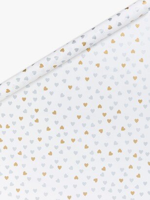 Unwrapped Ditsy Heart Print Wrapping Paper