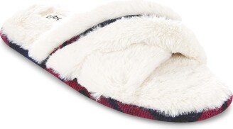 FLOOPI Morgan Faux Fur Crossband Slipper