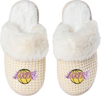 Women's Foco Los Angeles Lakers Open Back Slippers