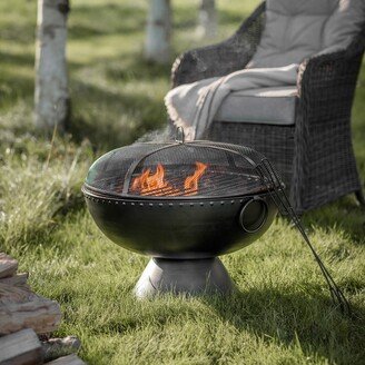 Cedar & Sage Biella Firepit Black