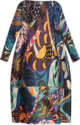 Snowrunner Printed Midi-Dress