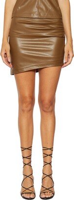 Asymmetric Mini Skirt