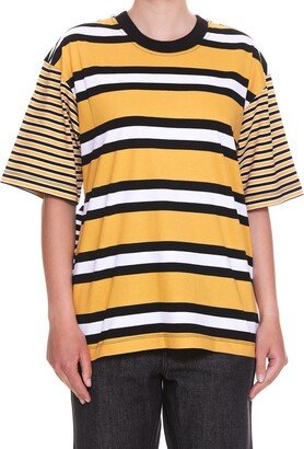 Striped Crewneck T-Shirt-AA