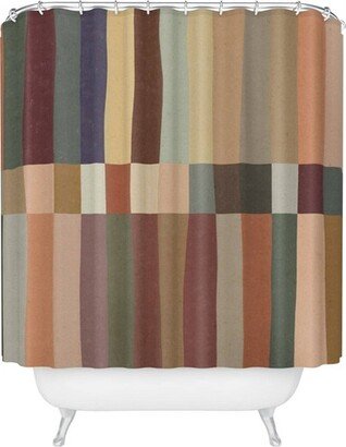 Striped Alisa Galitsyna Shower Curtain